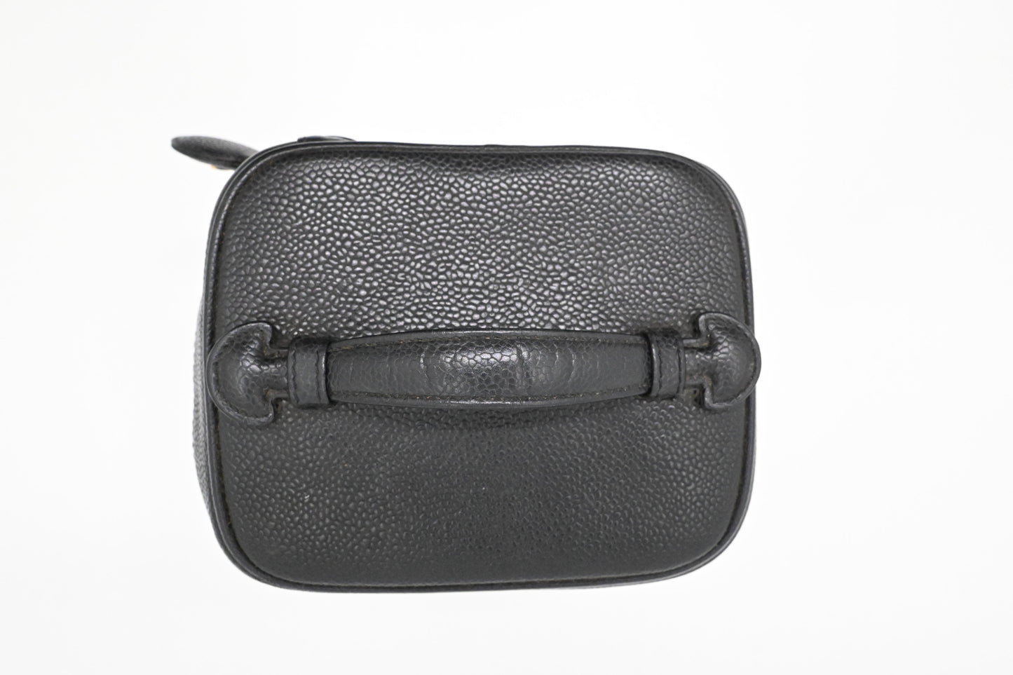 Chanel Vanity Case in Black Caviar Leather