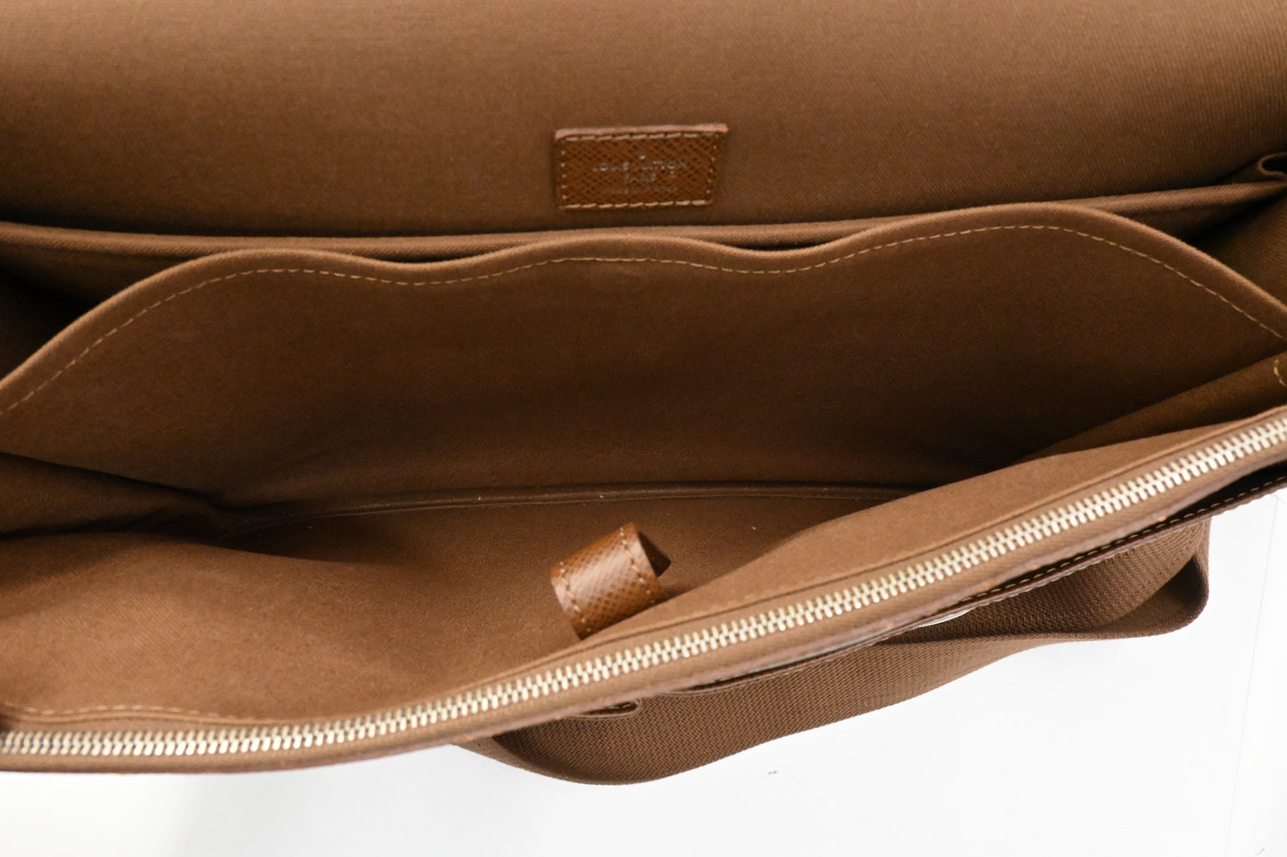 Louis Vuitton Anton Business Bag in Brown Leather