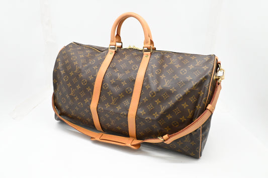 Louis Vuitton Keepall 55 Bandouliere in Monogram Canvas