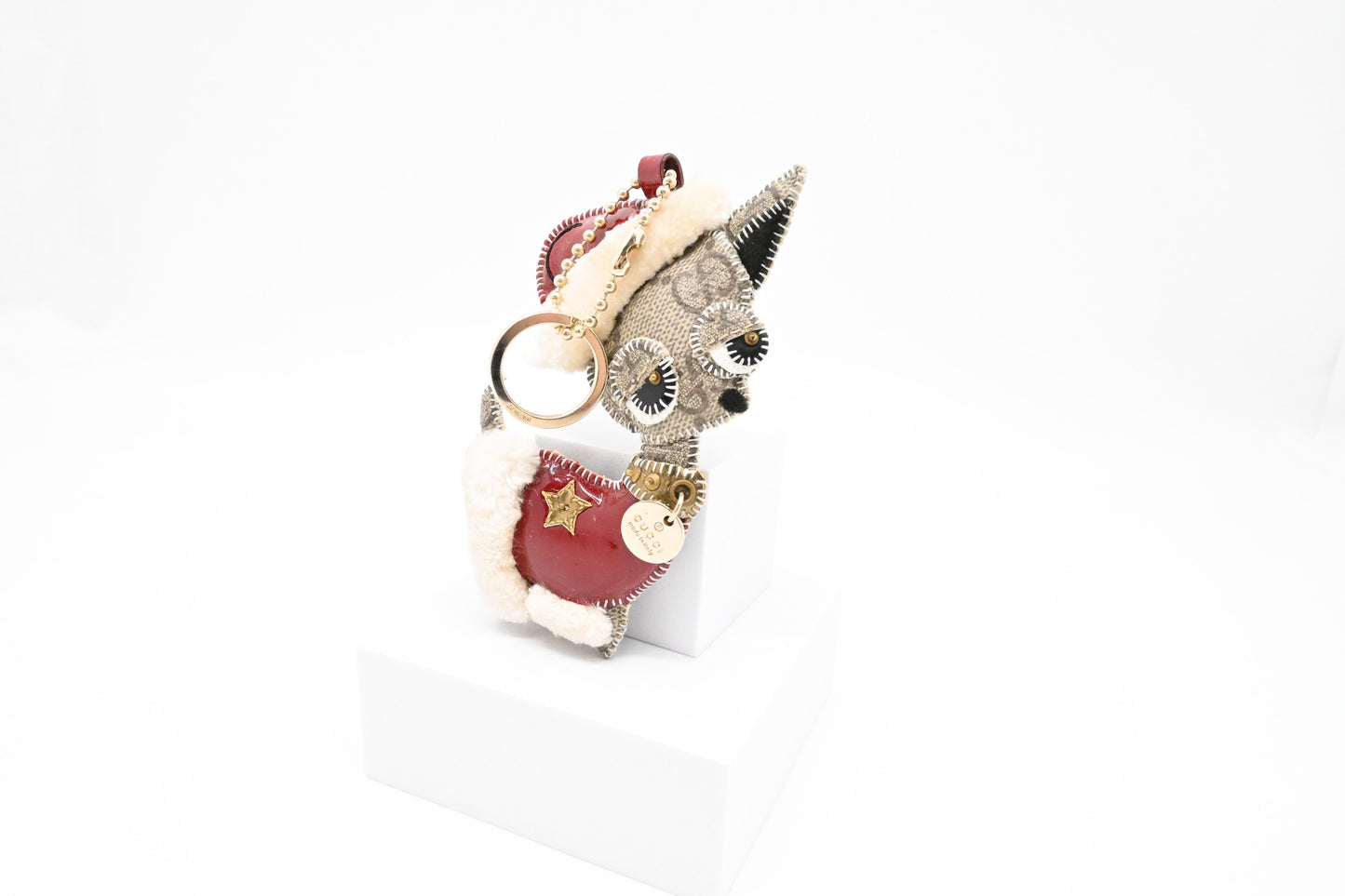 Gucci Brando the Chihuahua Dog Christmas Bag Charm