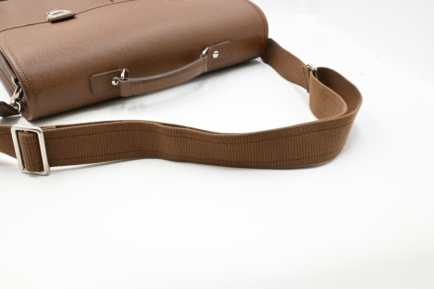 Louis Vuitton Anton Business Bag in Brown Leather