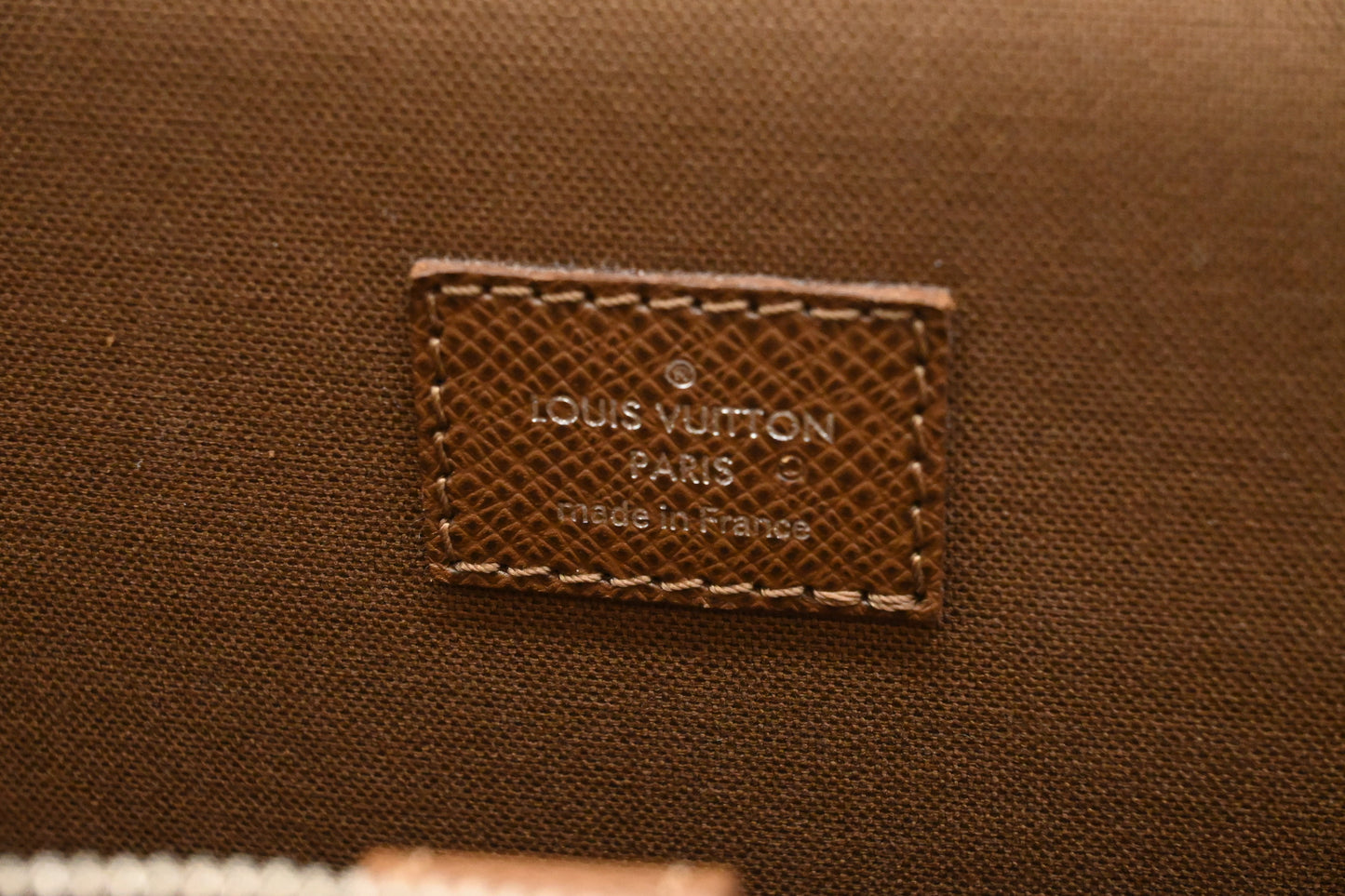 Louis Vuitton Anton Business Bag in Brown Leather