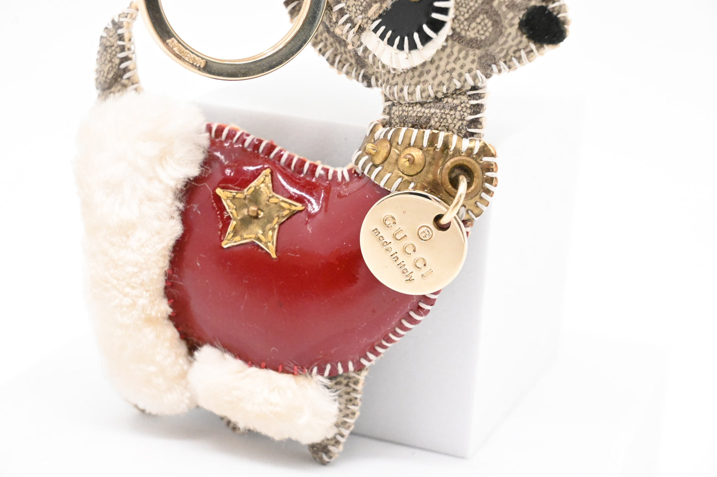 Gucci Brando the Chihuahua Dog Christmas Bag Charm
