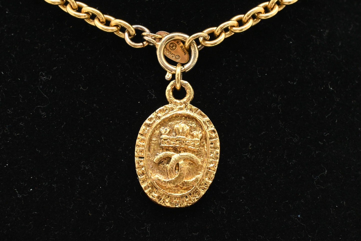 Chanel Medallion Necklace