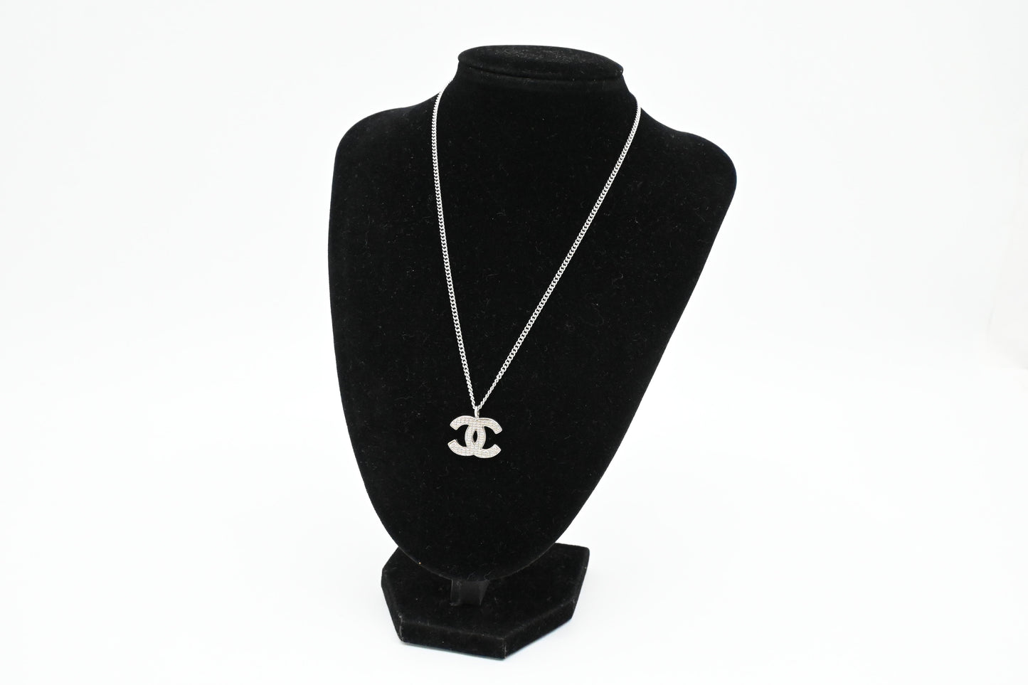 Chanel CC Necklace in Sterling Silver