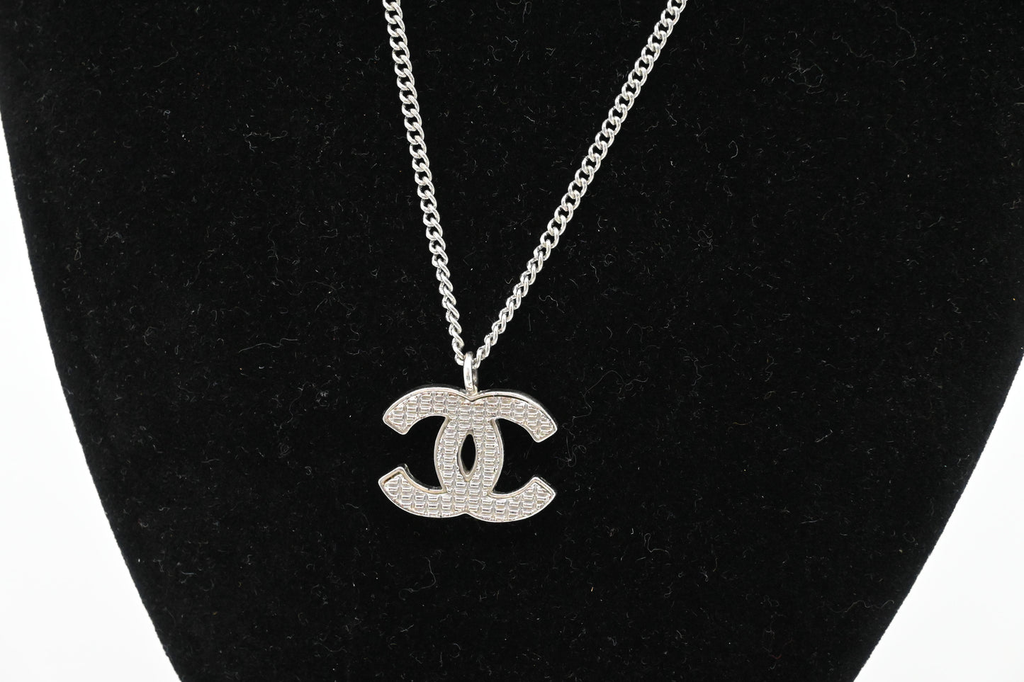 Chanel CC Necklace in Sterling Silver
