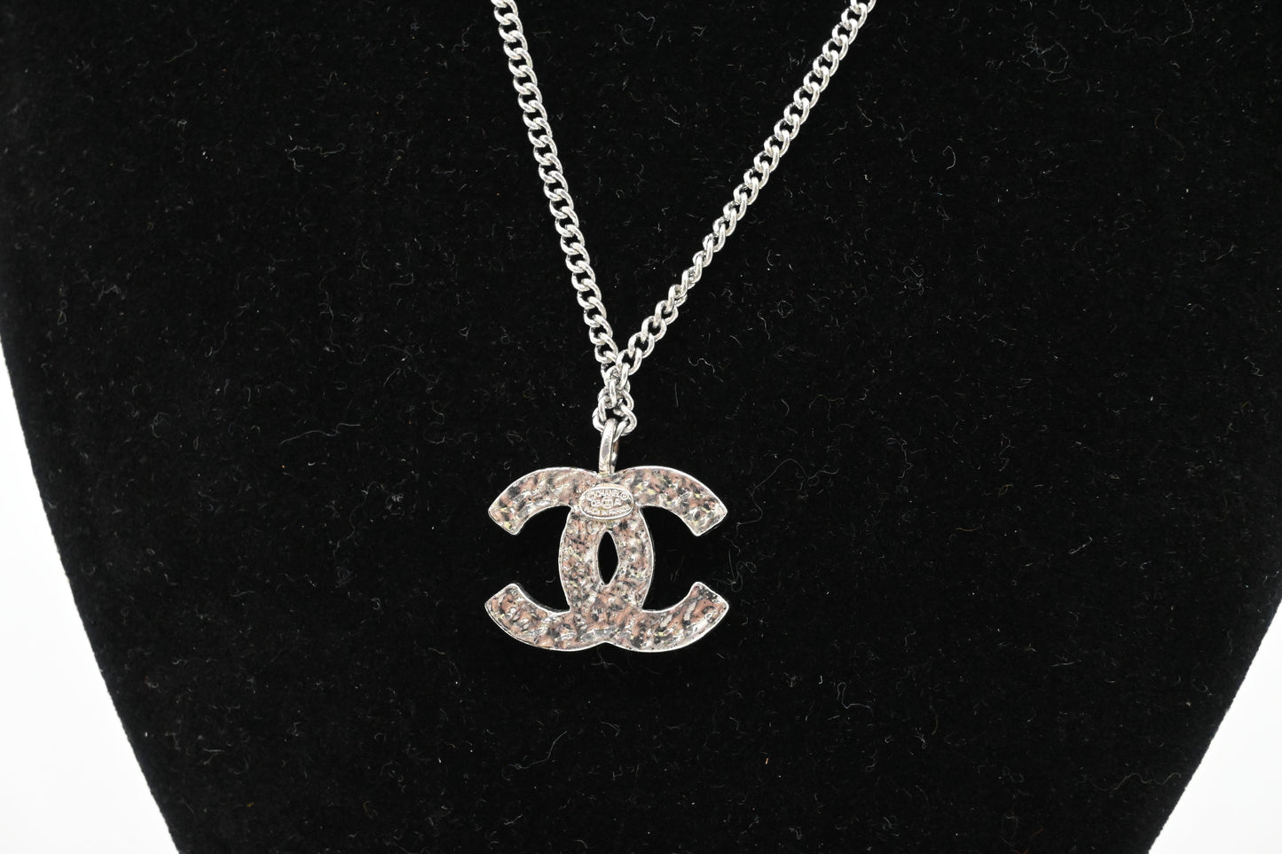 Chanel CC Necklace in Sterling Silver