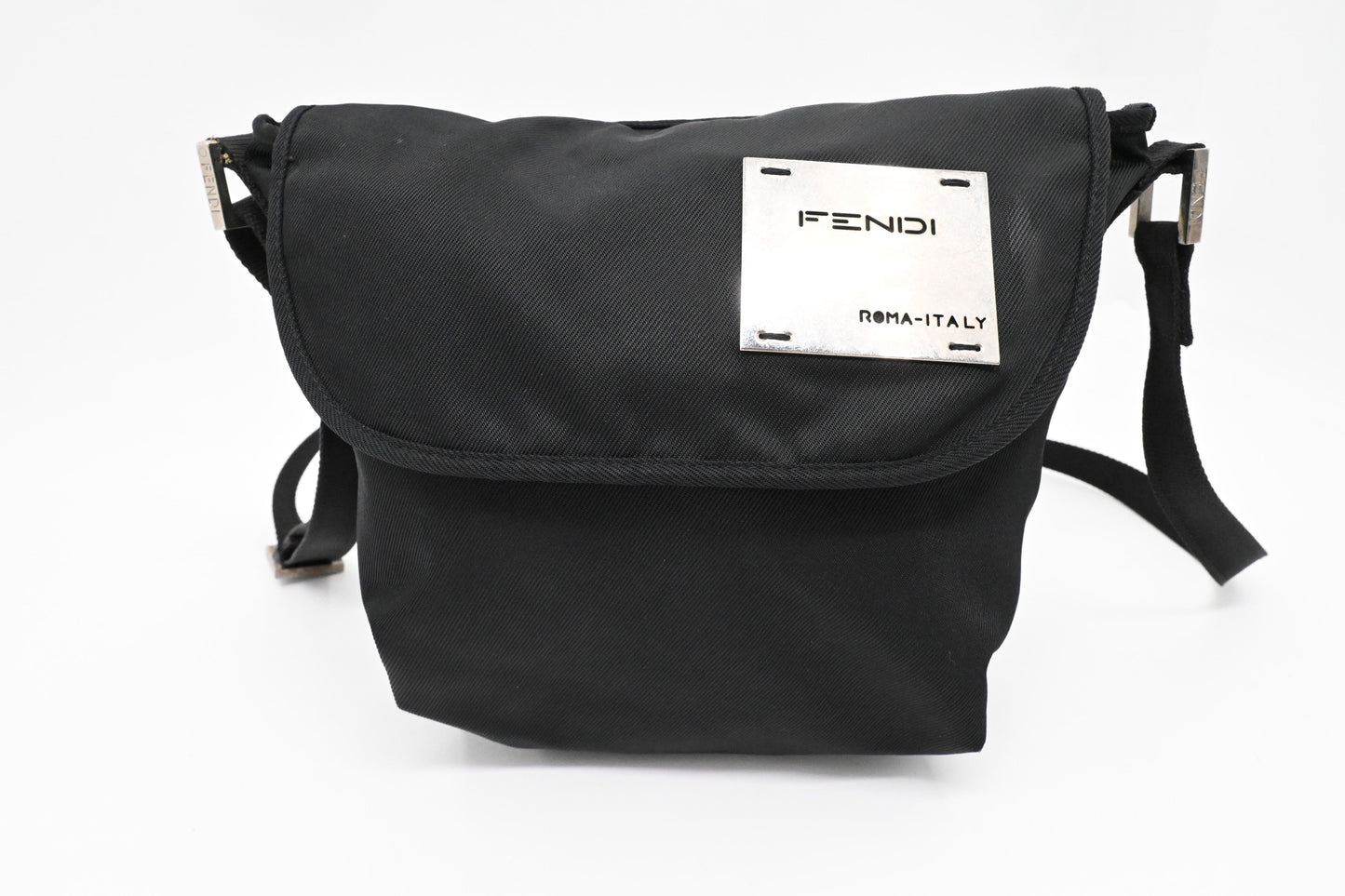 Fendi Crossbody Bag in Black Canvas