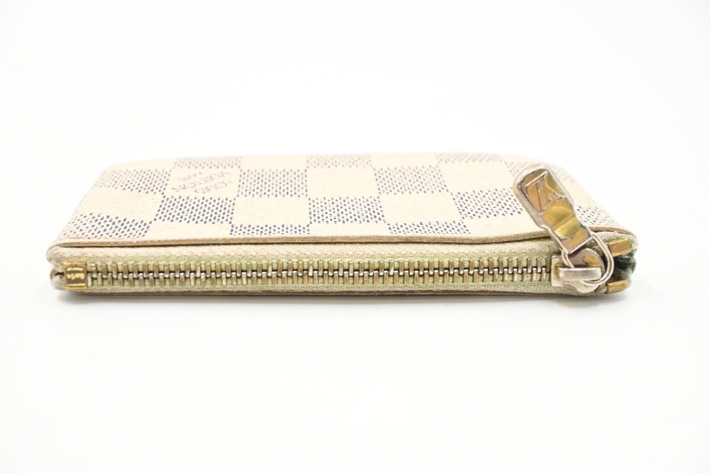 Louis Vuitton Pochette Cles in Damier Azur Canvas