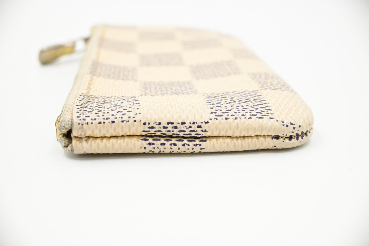 Louis Vuitton Pochette Cles in Damier Azur Canvas