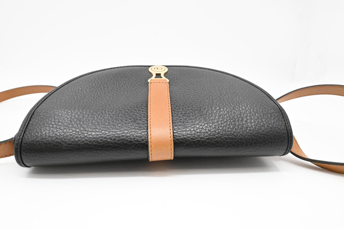 Dior Crossbody Bag in Black Leather