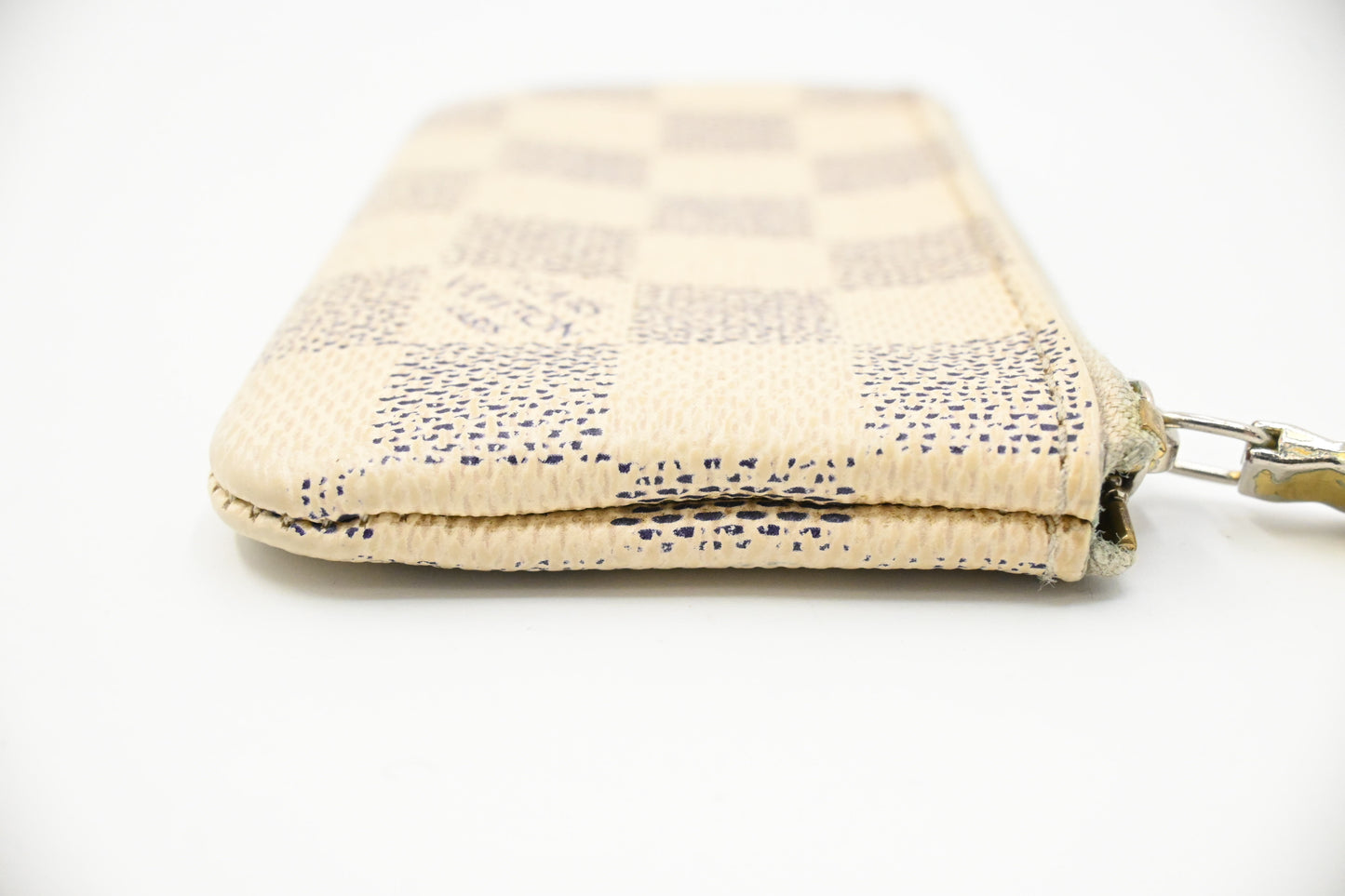 Louis Vuitton Pochette Cles in Damier Azur Canvas