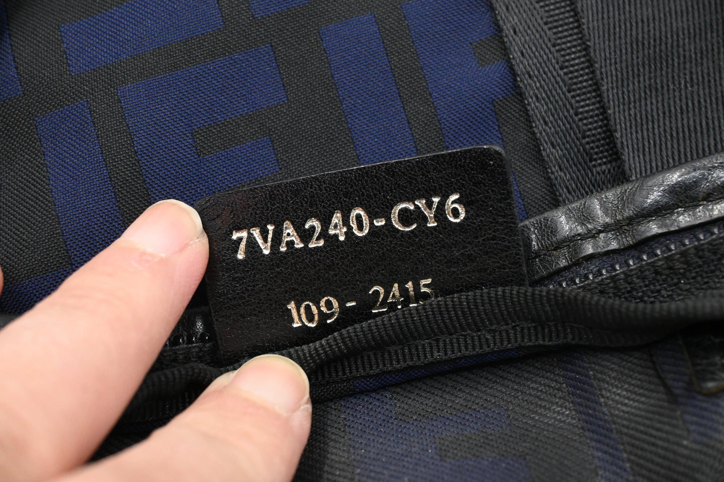 Fendi Hand Bag in Zucca Nylon