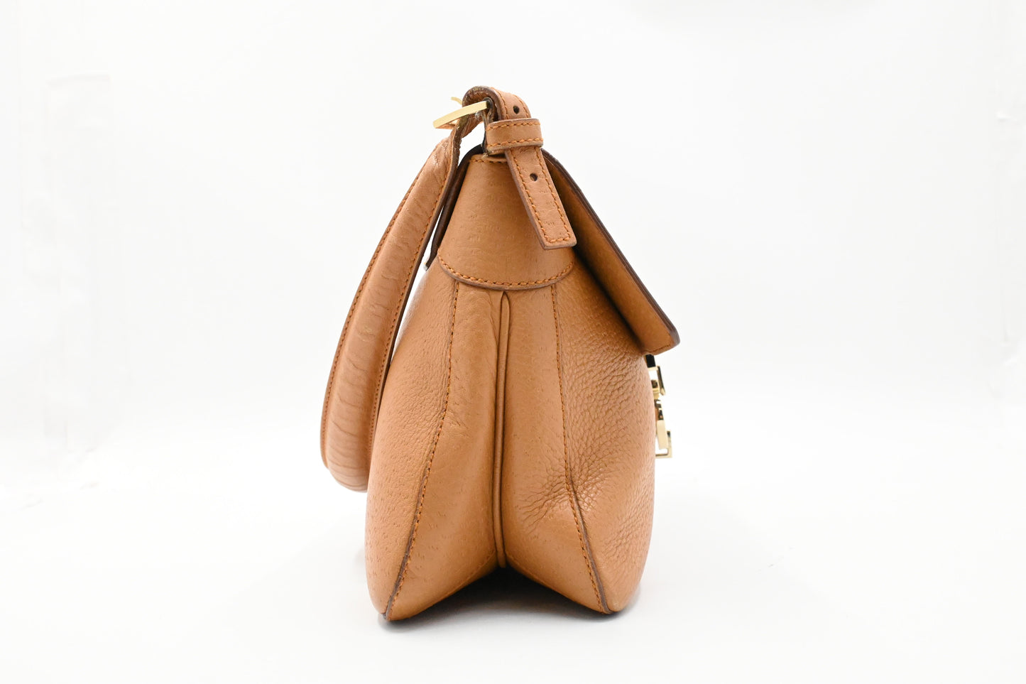 Ferragamo Shoulder Bag in Brown Leather