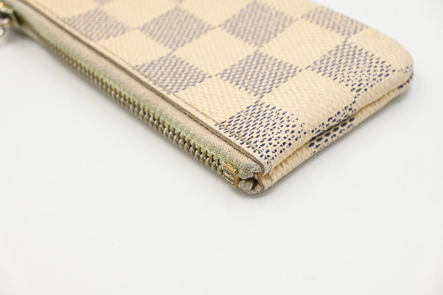 Louis Vuitton Pochette Cles in Damier Azur Canvas