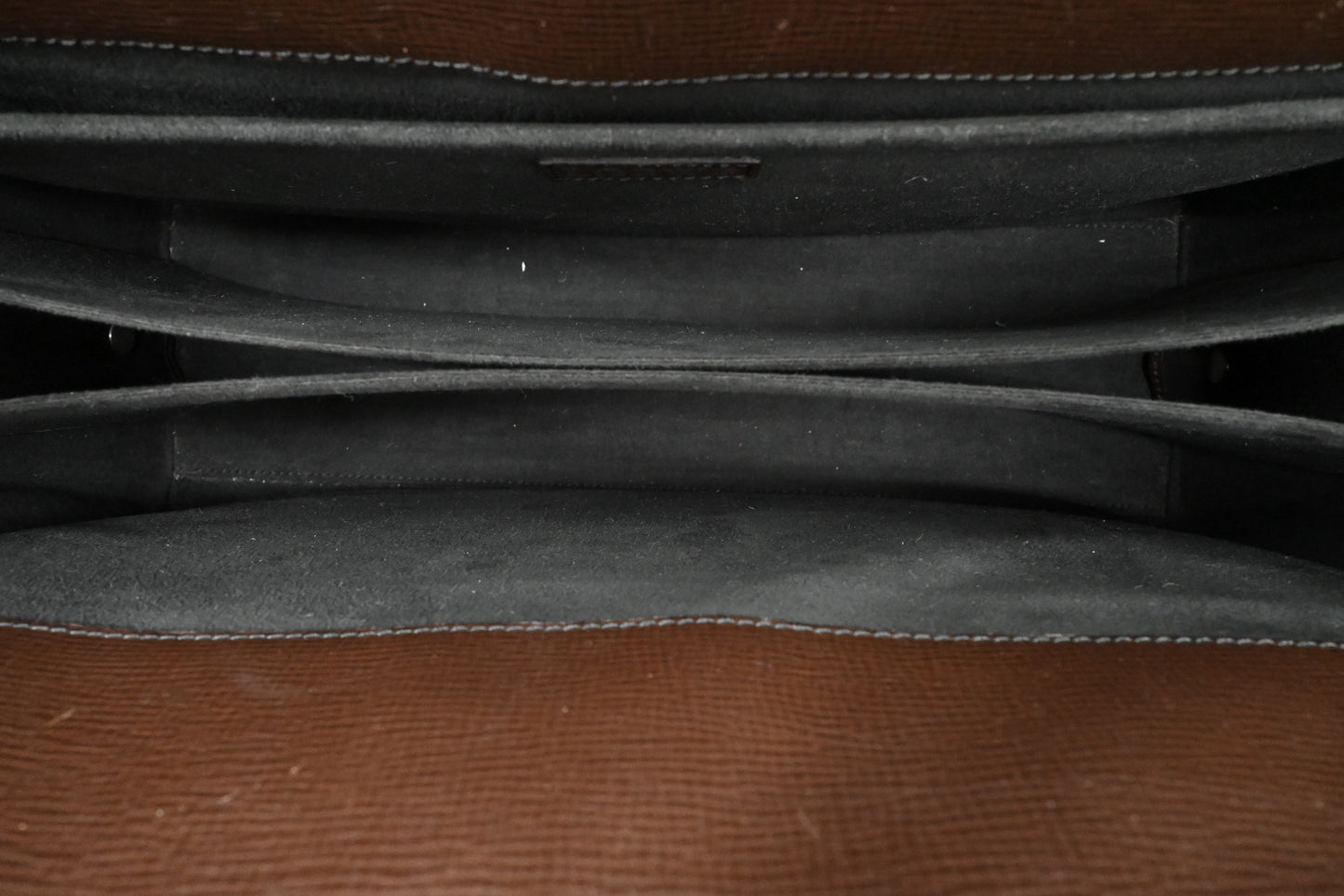 Loewe Brieface in Brown Leather