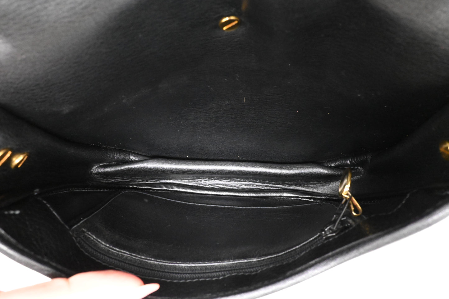 Dior Crossbody Bag in Black Leather
