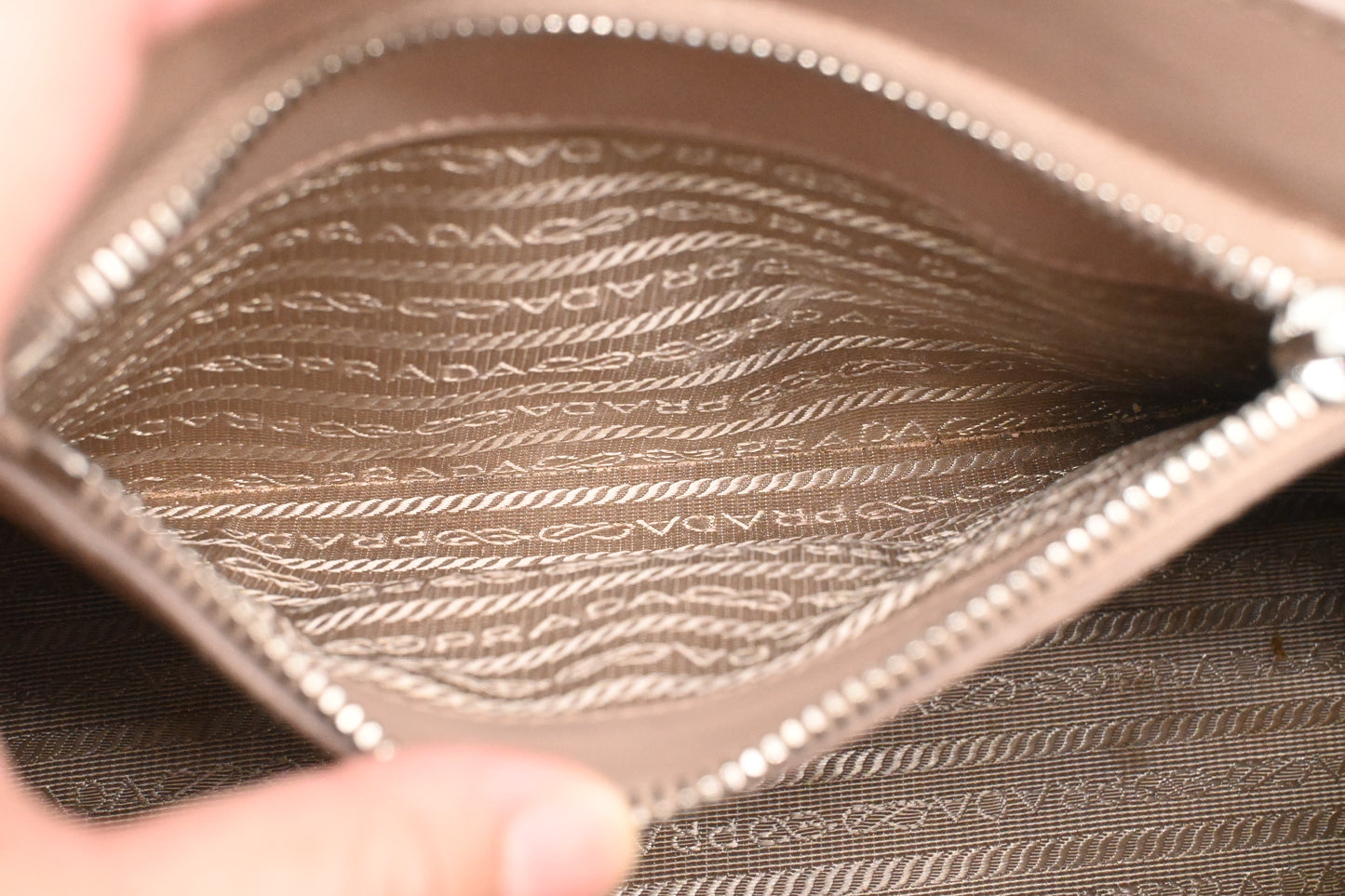 Prada Monochrome Robot 2way Bag in Pink Saffiano Leather