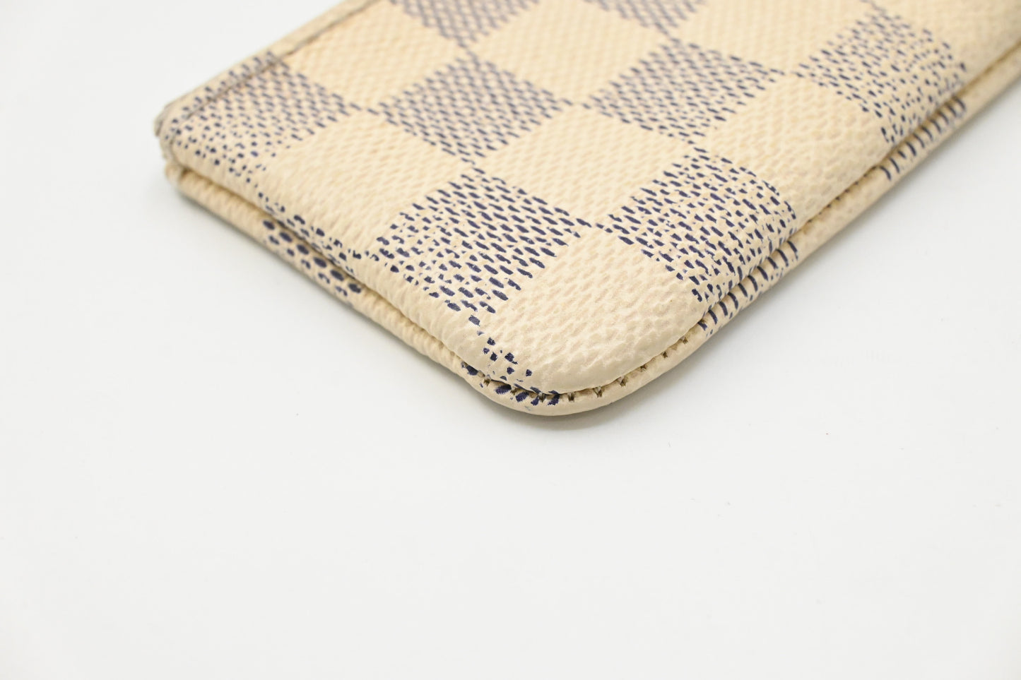 Louis Vuitton Pochette Cles in Damier Azur Canvas