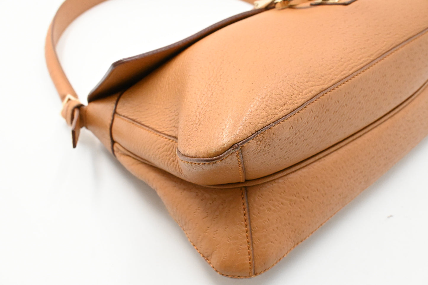 Ferragamo Shoulder Bag in Brown Leather