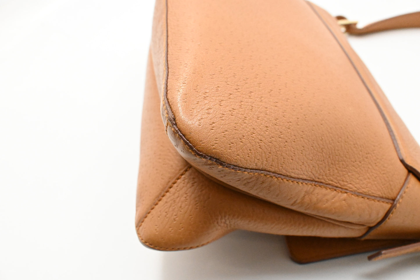 Ferragamo Shoulder Bag in Brown Leather