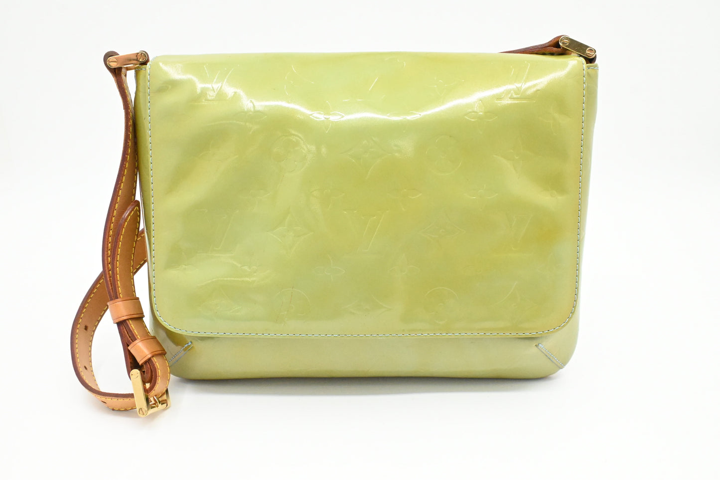 Louis Vuitton Thompson Street in Green Vernis Leather