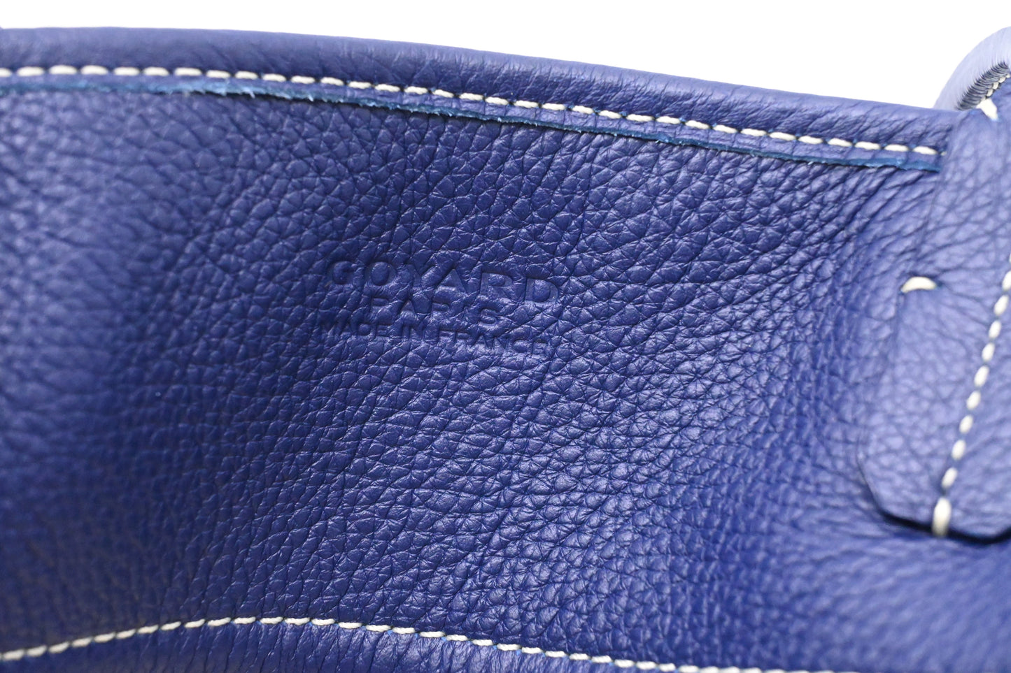 Goyard Hardy PM in Navy Blue Goyardine Canvas