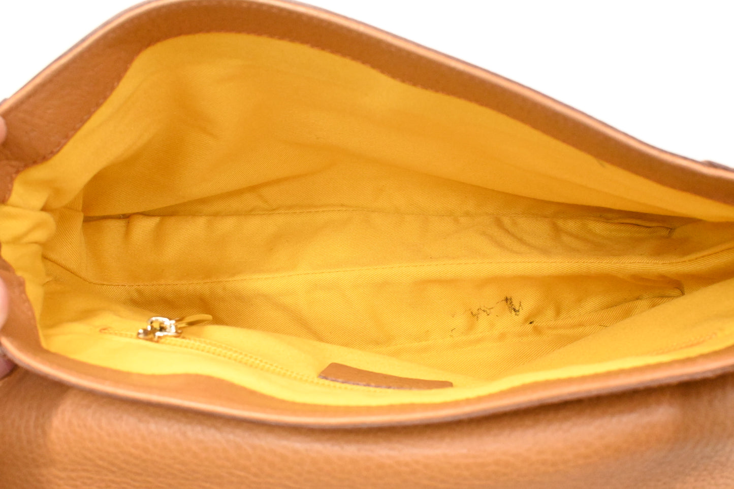 Ferragamo Shoulder Bag in Brown Leather
