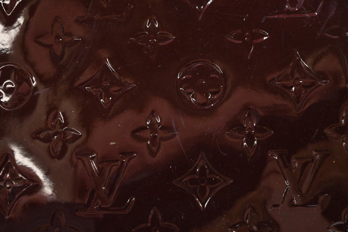 Louis Vuitton Brea in Amarante Vernis Leather