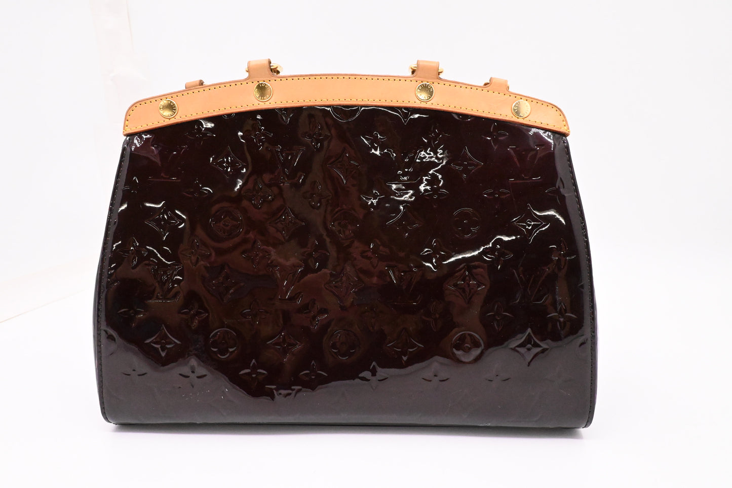 Louis Vuitton Brea in Amarante Vernis Leather