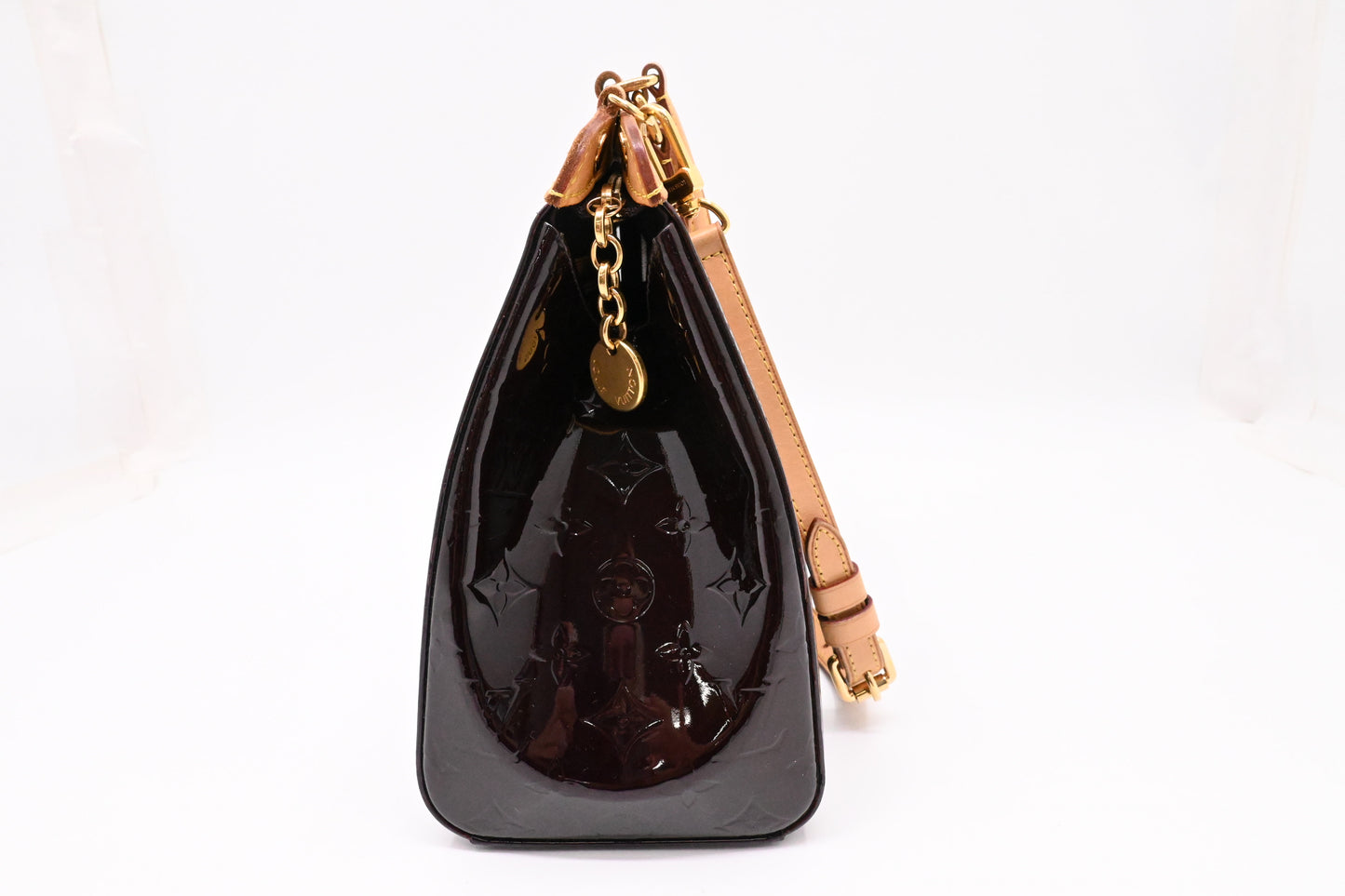Louis Vuitton Brea in Amarante Vernis Leather