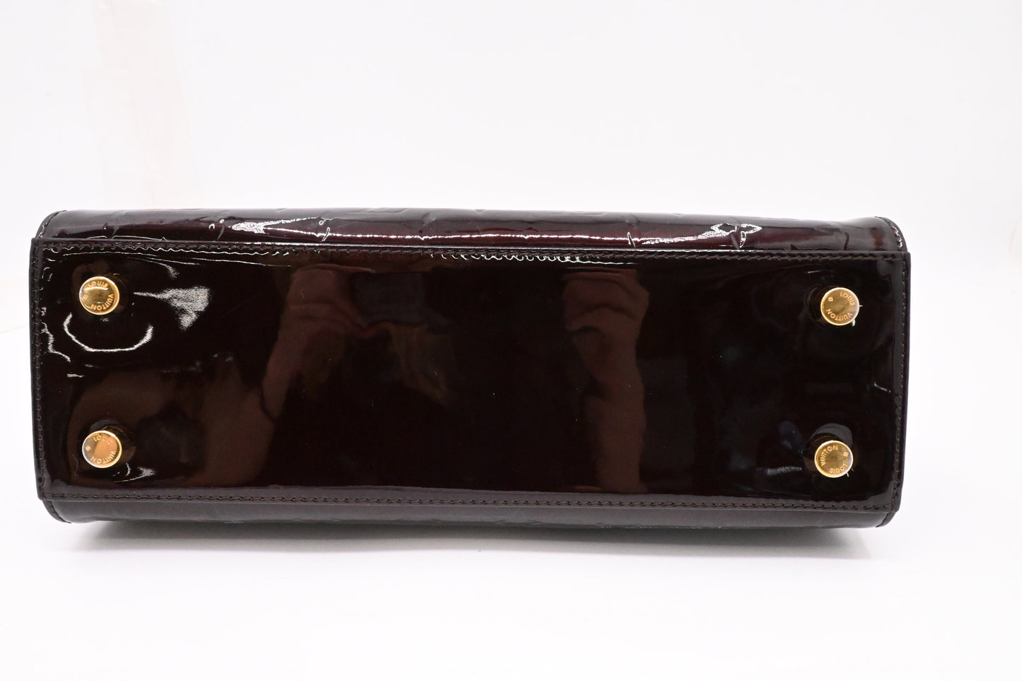 Louis Vuitton Brea in Amarante Vernis Leather