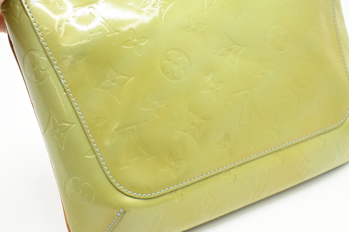 Louis Vuitton Thompson Street in Green Vernis Leather