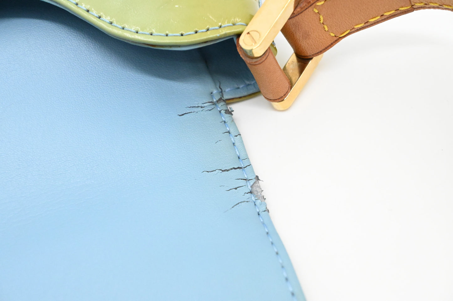 Louis Vuitton Thompson Street in Green Vernis Leather