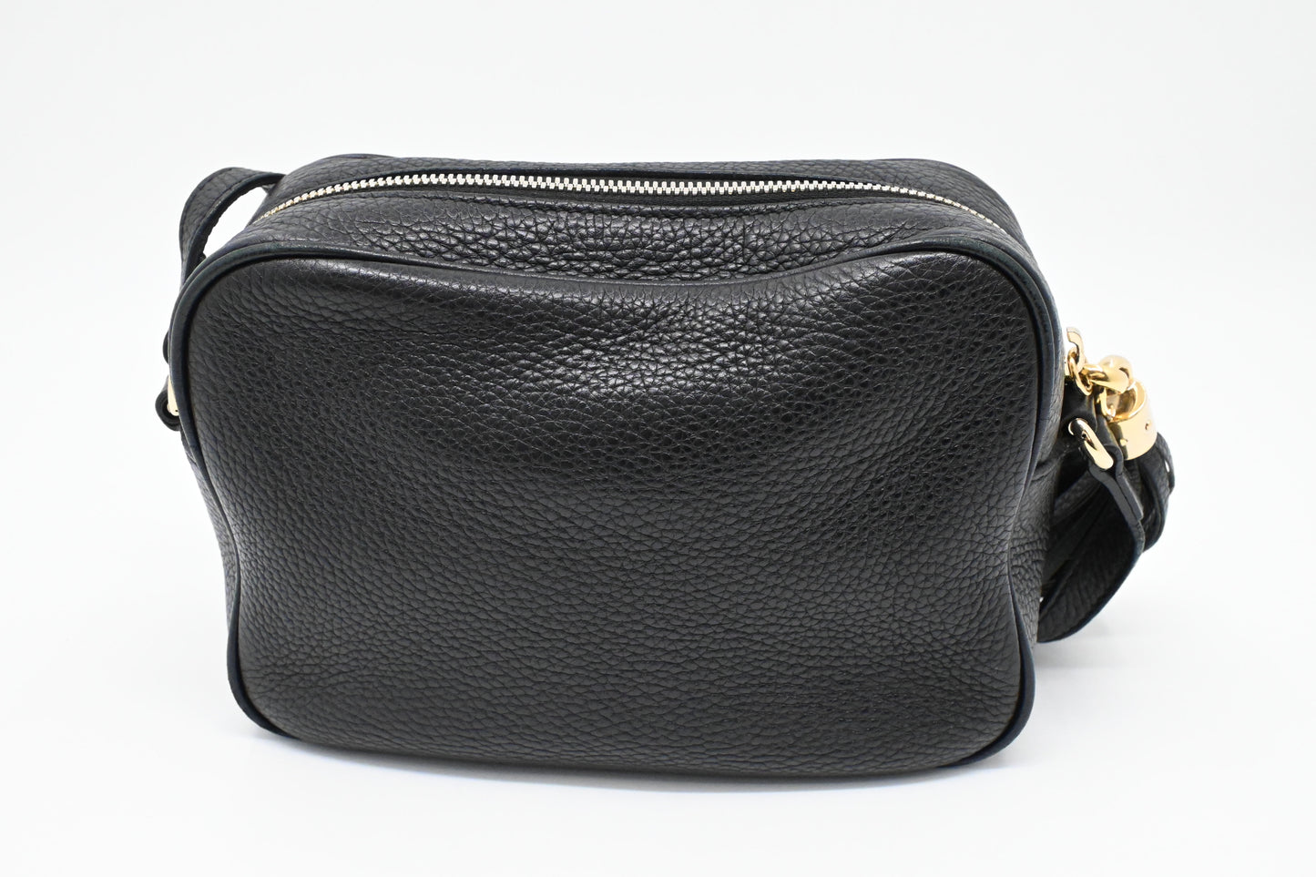 Gucci Soho Disco Crossbody Bag in Black Leather