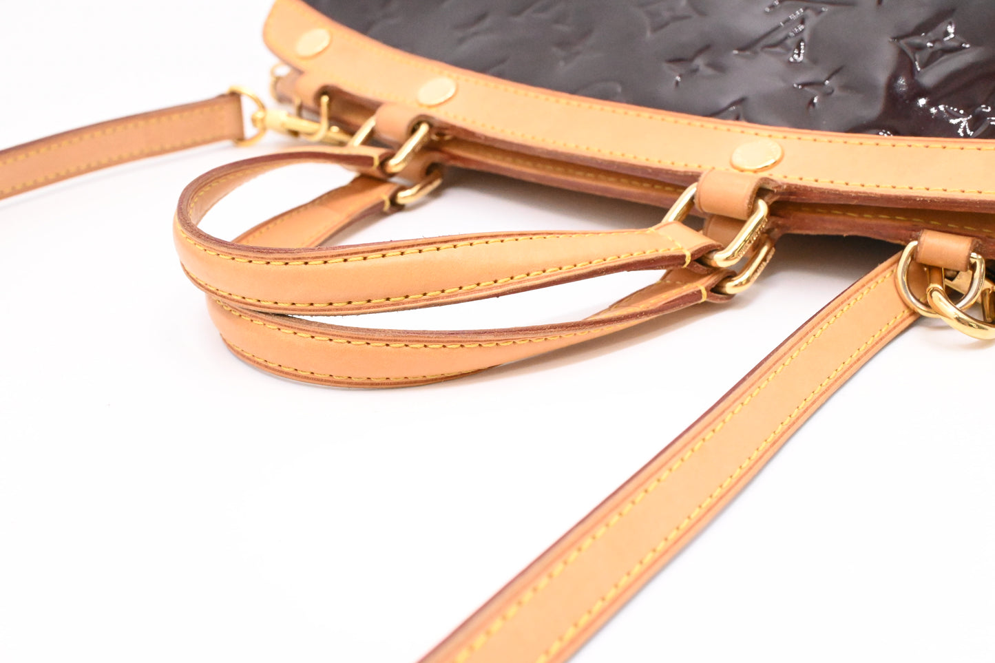 Louis Vuitton Brea in Amarante Vernis Leather