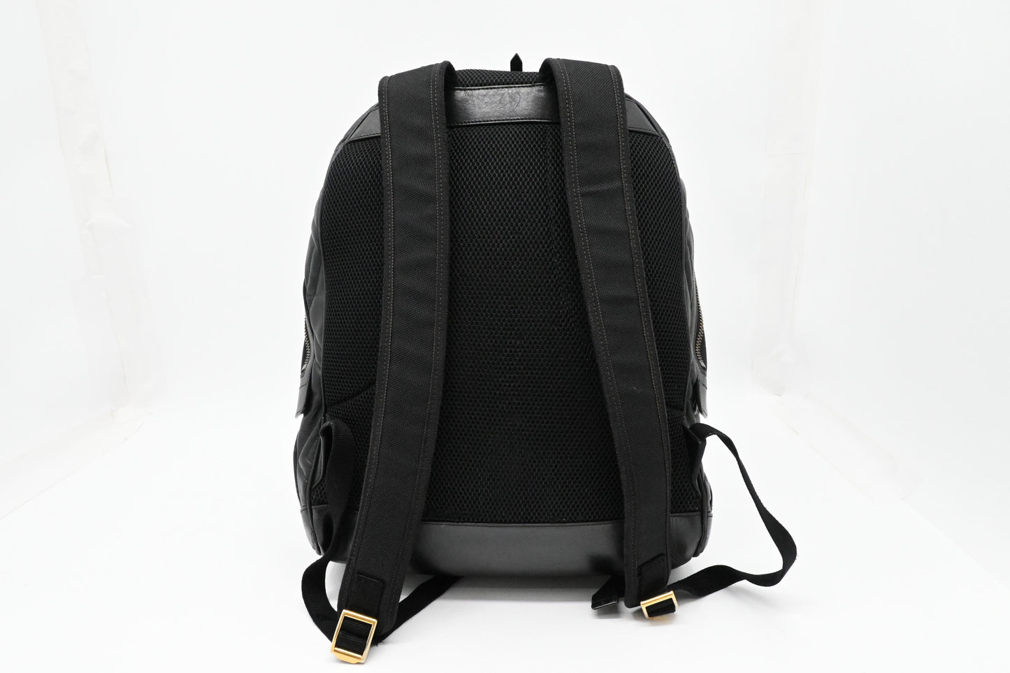 Gucci GG Marmont Backpack in Black Leather