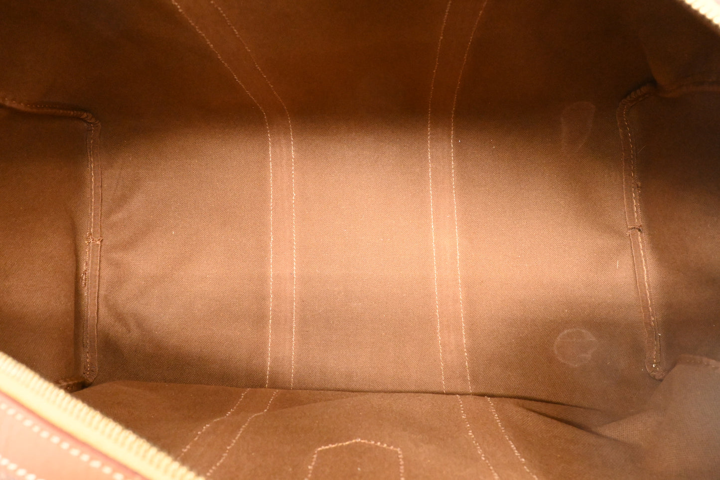 Celine Travel Bag in Brown Macadam Coated Canvas