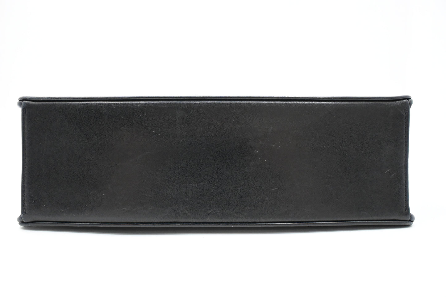 Chanel Trapezoid Flap in Black Matelassé Leather
