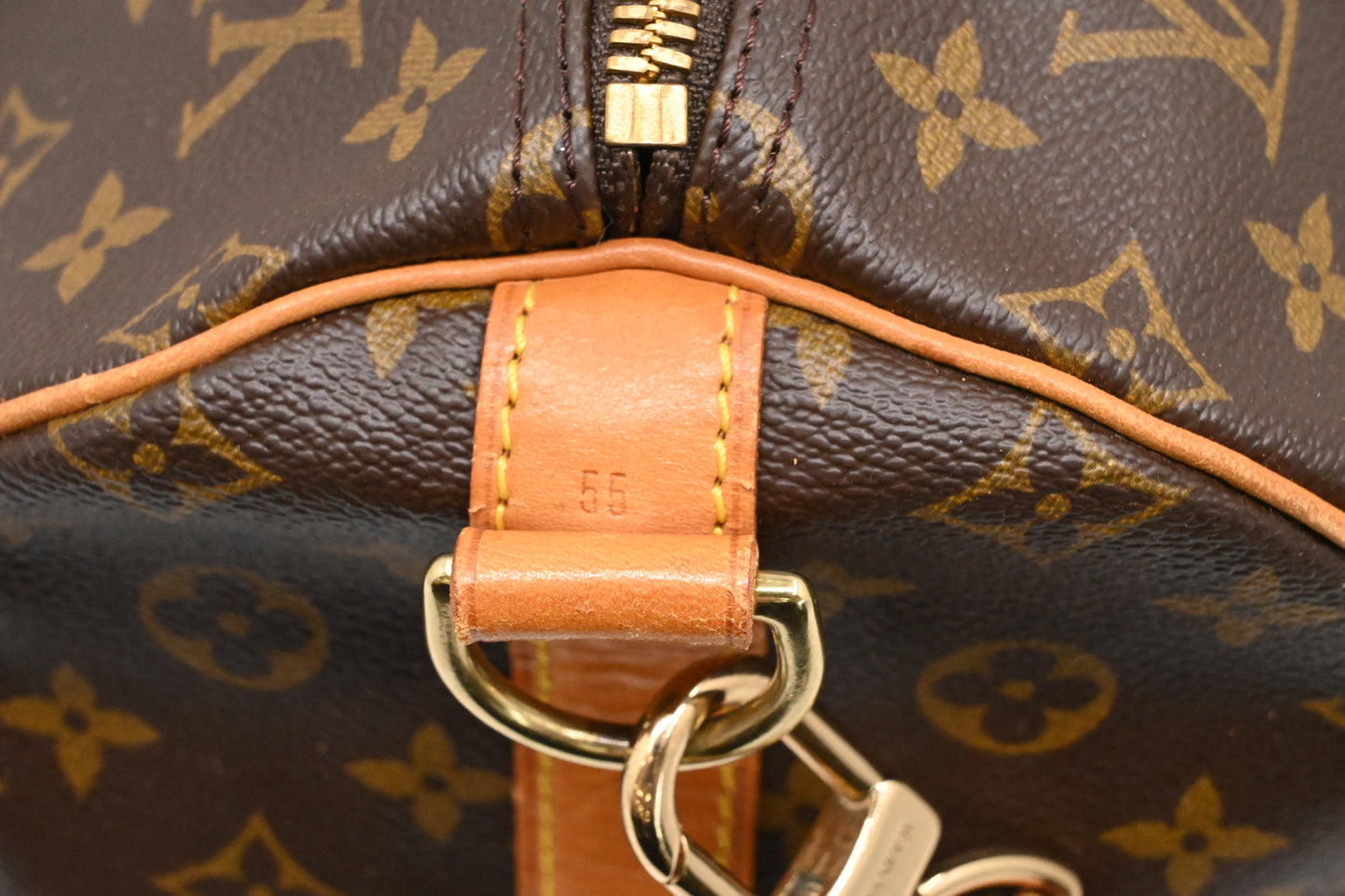 Louis Vuitton Keepall 55 Bandouliere in Monogram Canvas