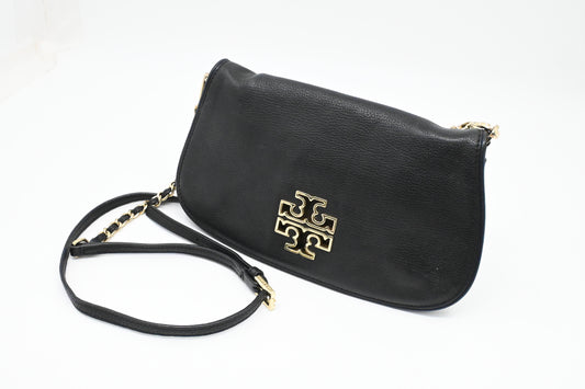 Tory Burch Shoulder Bag in Black Leather