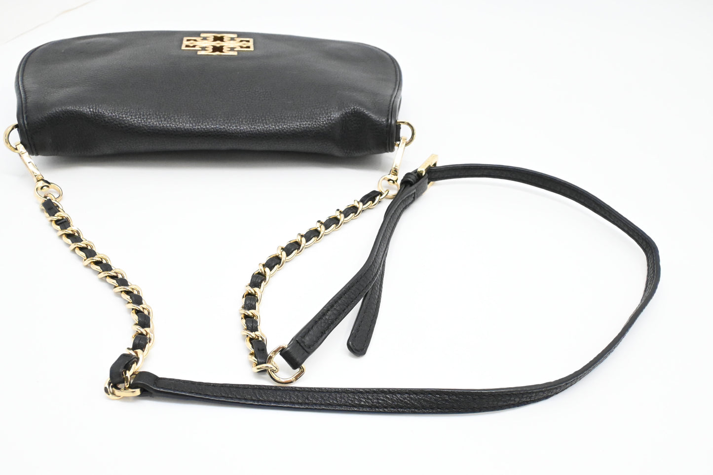 Tory Burch Shoulder Bag in Black Leather
