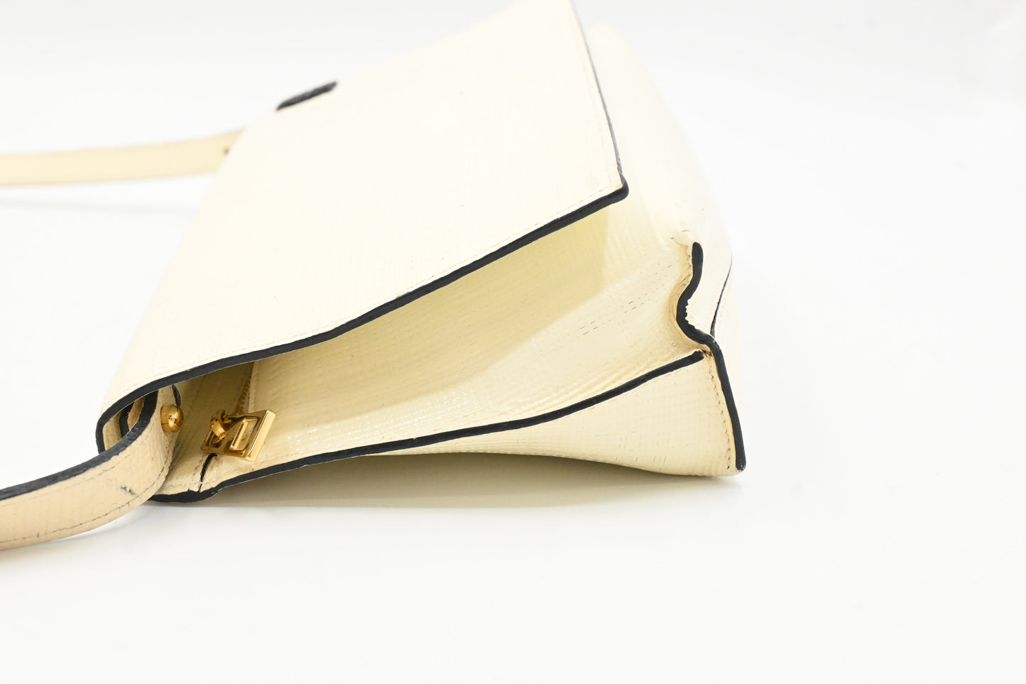 Loewe Shoulder Bag in White Leather