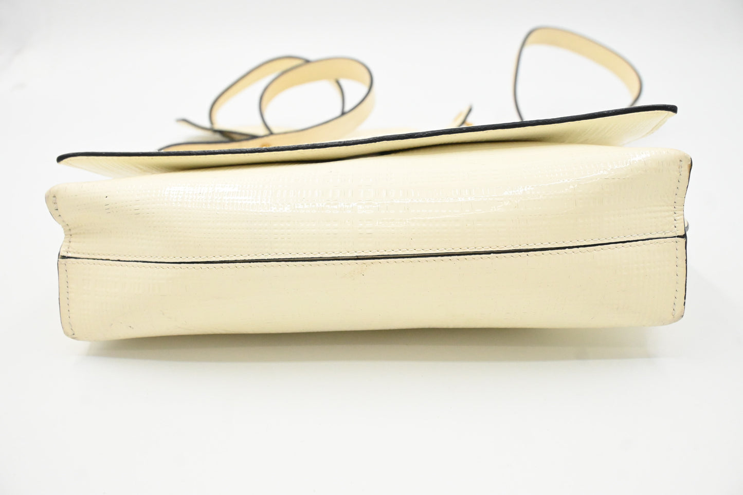 Loewe Shoulder Bag in White Leather