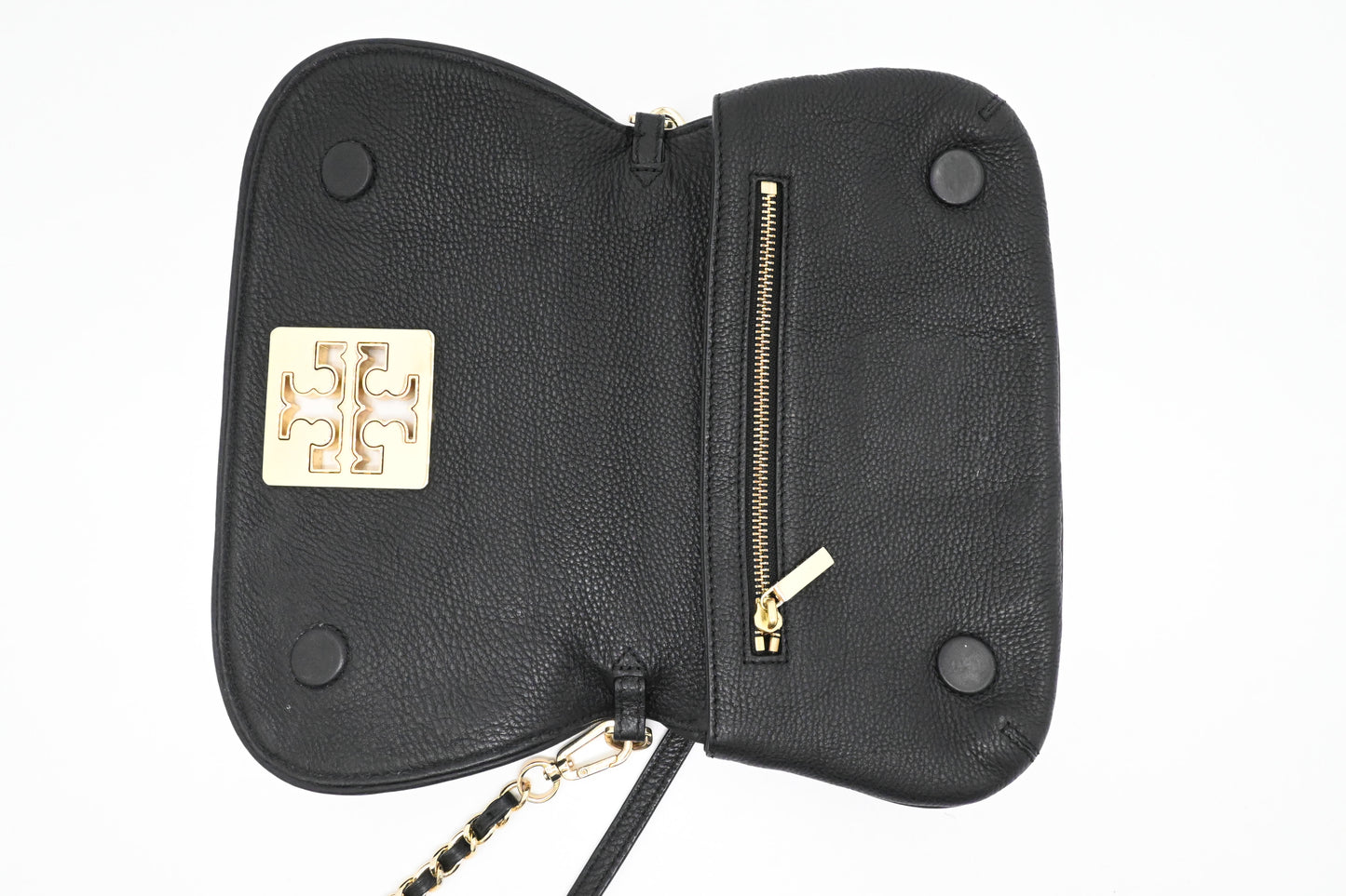 Tory Burch Shoulder Bag in Black Leather