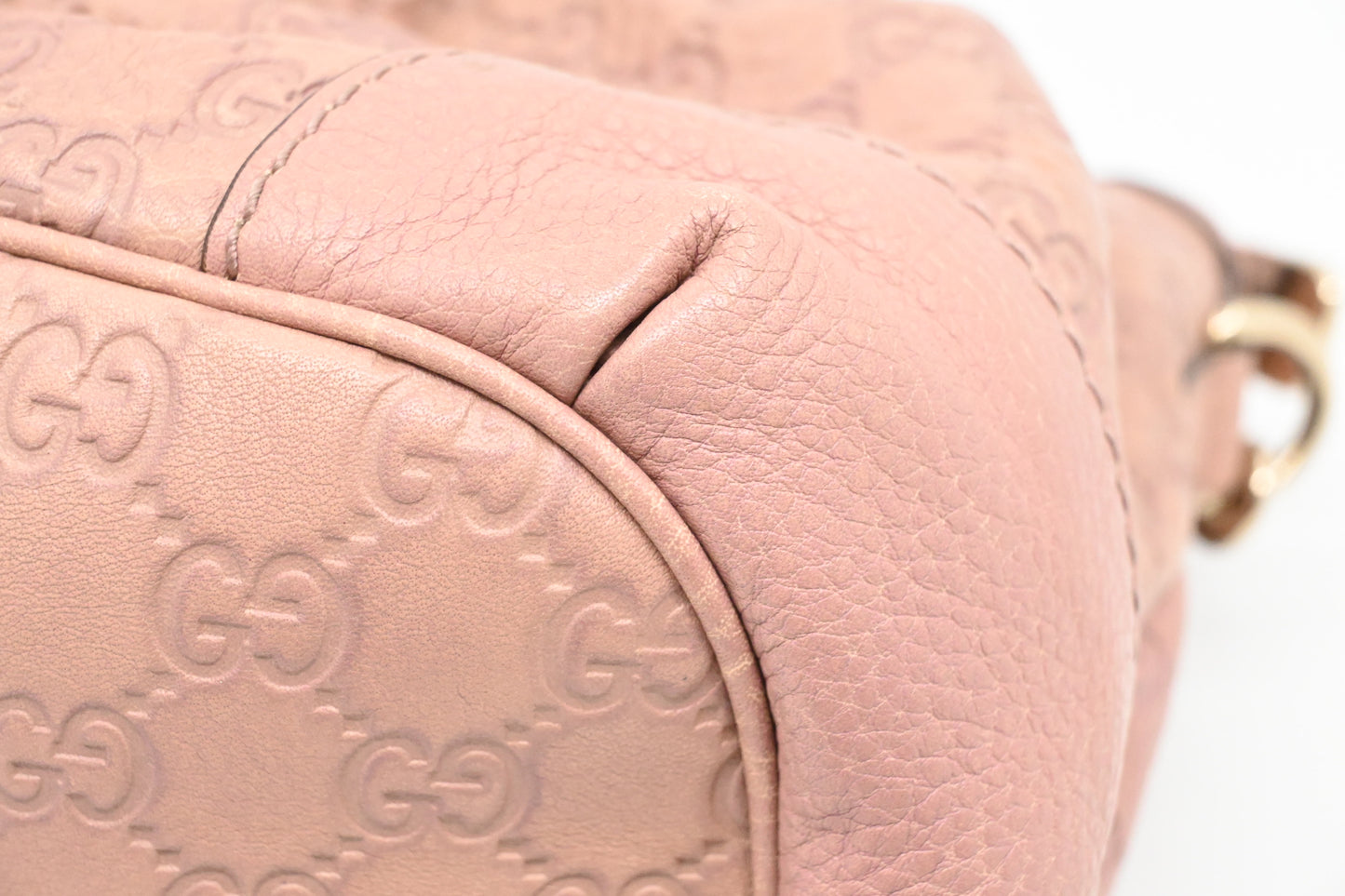 Gucci Sukey 2way Bag in Pink Guccissima Leather