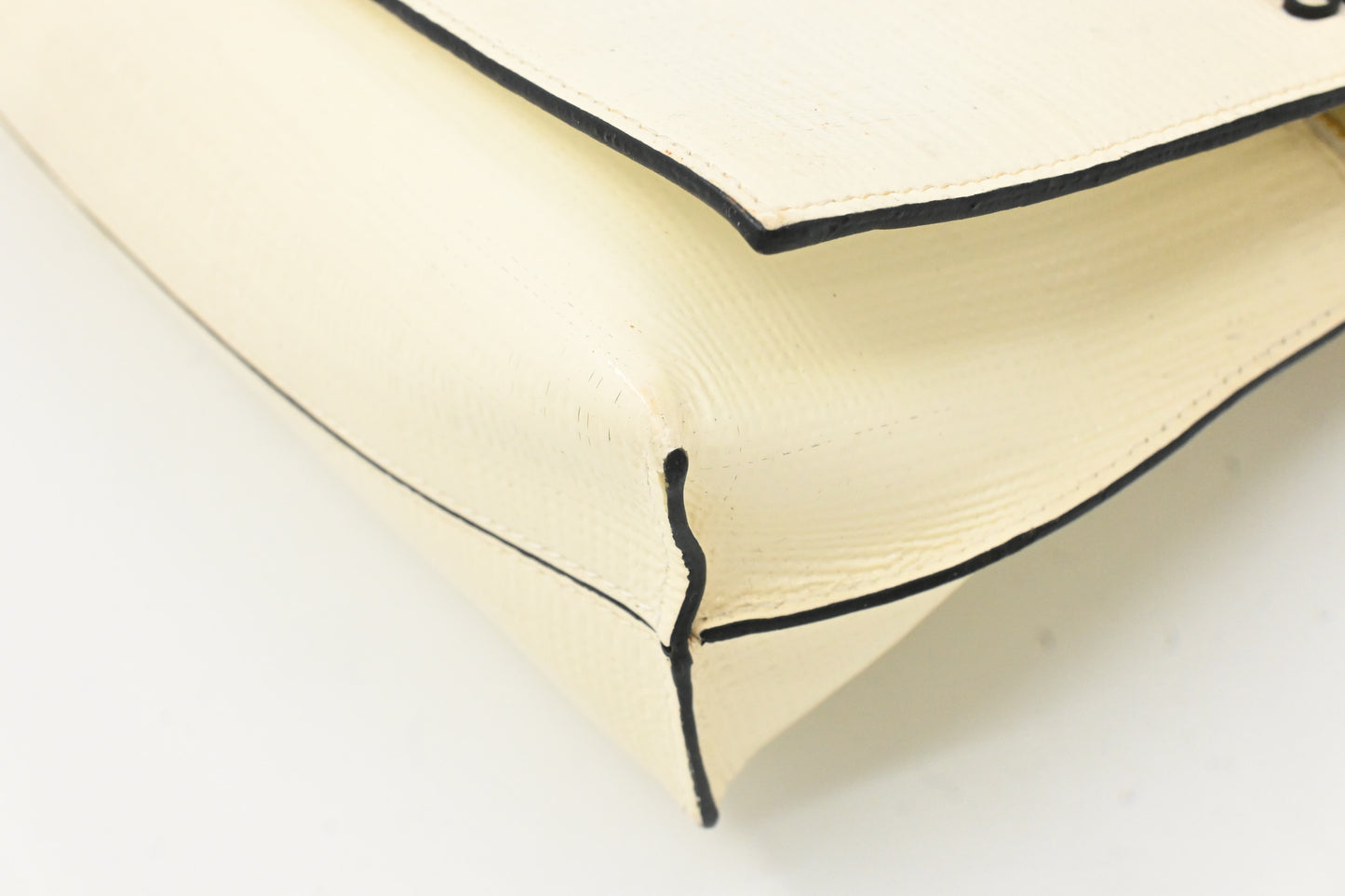 Loewe Shoulder Bag in White Leather