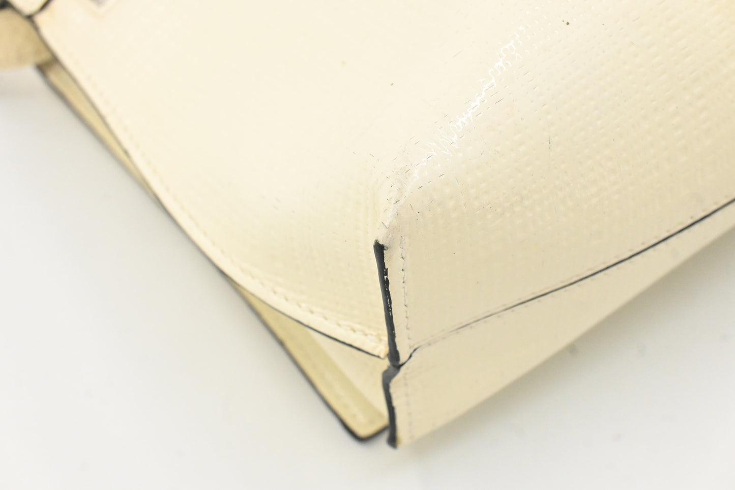 Loewe Shoulder Bag in White Leather