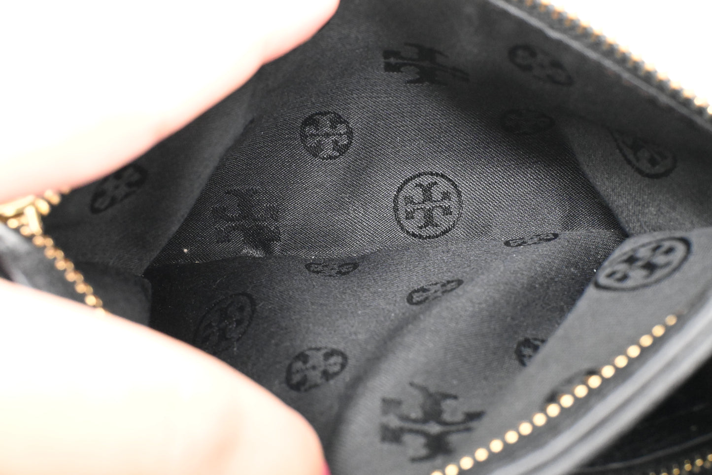 Tory Burch Shoulder Bag in Black Leather