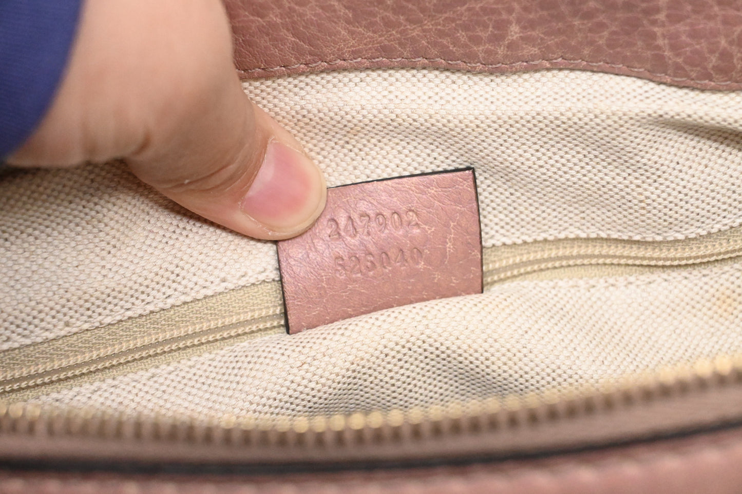 Gucci Sukey 2way Bag in Pink Guccissima Leather